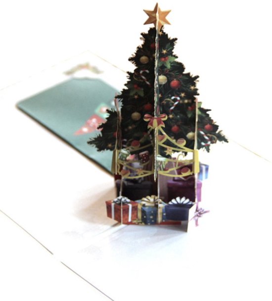 Pop up promo kerstboom