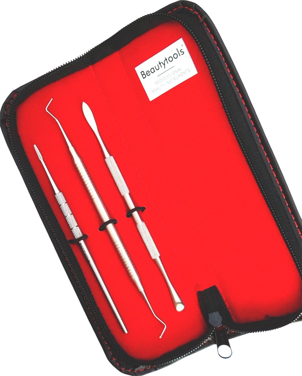 Beautytools INOX HOOKNAILCAREESSENTIALS SET/