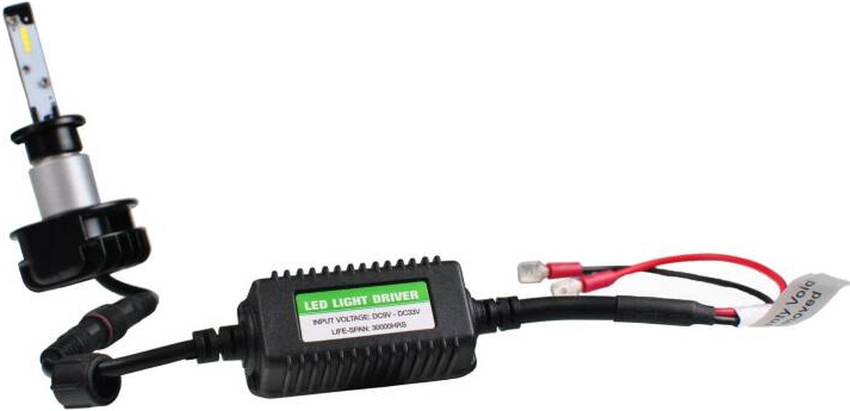 CRAWER H1 LED CAN-bus Koplampen 6500K Wit 2-pack | CSP LED
