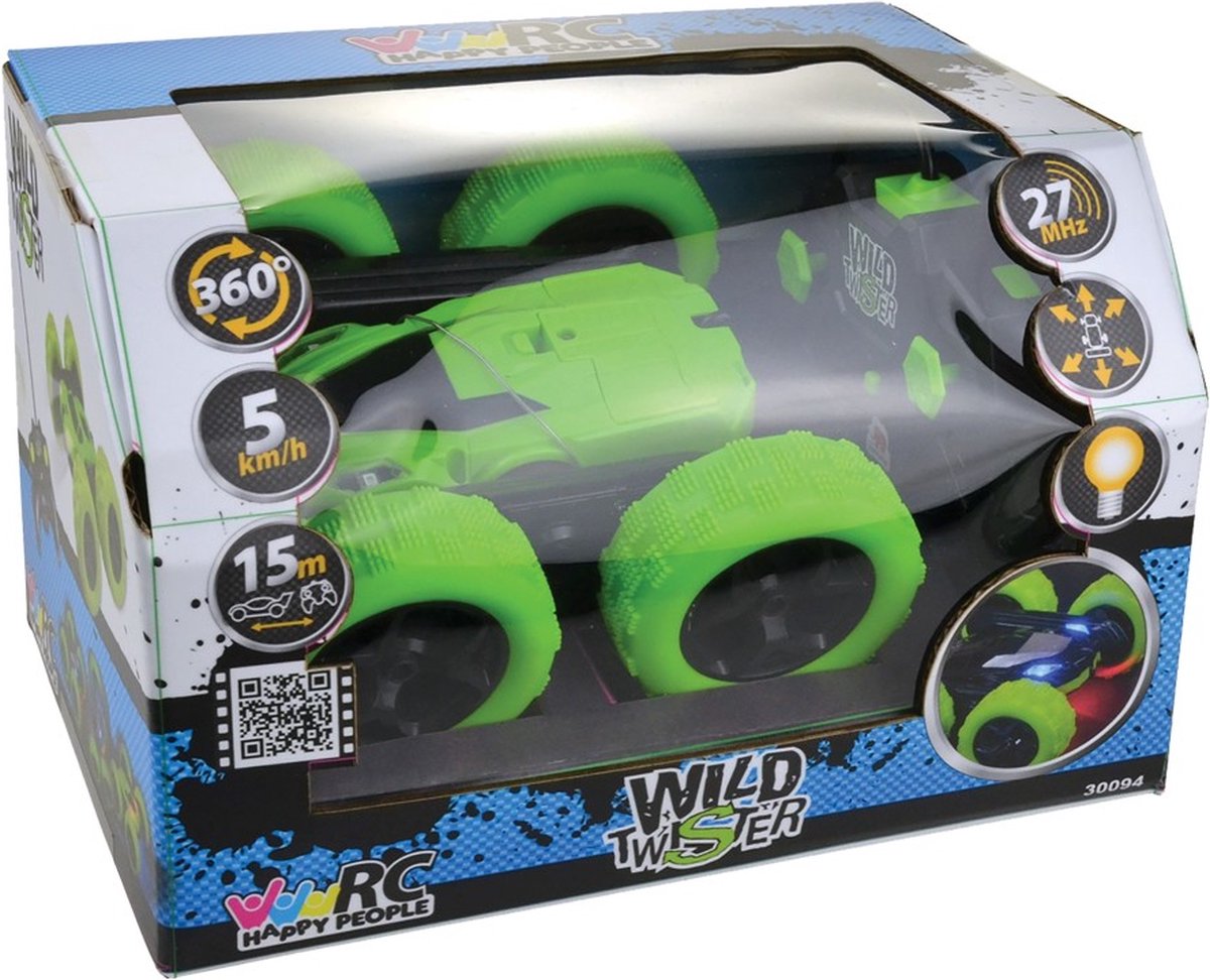 Happy People Speelgoedauto radiografisch bestuurbaar Wild Twister | bol.com