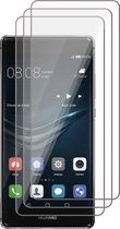 Screenprotector geschikt voor Huawei P9 - Screen Protector Glas - 3 stuks