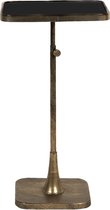 Bijzettafel 30*30*54 cm Koperkleurig Ijzer Vierkant Side table Tafeltje
