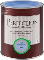 Perfection lak Ultradekkend mat terpentine provence blauw verf 750ml