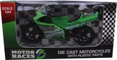 Johntoy Motor Super Bike 9 Junior 1:24 Die-cast Groen/zwart