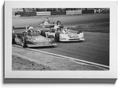 Walljar - Formule III '80 - Muurdecoratie - Canvas schilderij