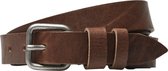 JACK&JONES JACNARROW BELT LTN VEGETABLE TAN Heren Riem - Maat 80