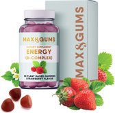 Max & Gums Energy (B-Complex) Gummies - Vitamine B - Vegan & Glutenvrij - 50 gummies