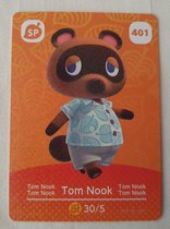 amiibo animal crossing new horizons serie 5 kaart Tom nook 401