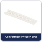 ComfortHome wiggen - wit - 50st. - stelwiggen - wiggenset - meubelwiggen - breekwiggen - 0.8x2x10cm
