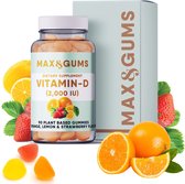 Max & Gums Vitamine D gummies - Vegan & Glutenvrij - 90 gummies