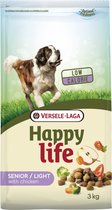 Happy Life Light Senior Chicken Hondenvoer - 3 kg