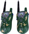 foto van Kinder Walkie Talkie Set - Speelgoed Walky Talky - Outdoor Walkietalkie Portofoon Set Voor Kinderen - Walki Talki Camouflage - Set Van 2 Stuks - 100 Meter Bereik -