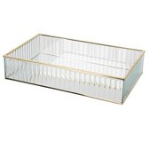 Glazen Sieradendoos 29*17*6 cm Transparant Glas Rechthoek Juwelendoos Sieradenbox Sieradenkist