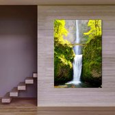 Canvas  | Schilderij | Natuur | waterval | 100x70 cm