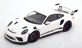 Porsche 911 GT3RS ( 991.2) 2019 White / Black Wheels 1-18 Minichamps Limited 330 Pieces