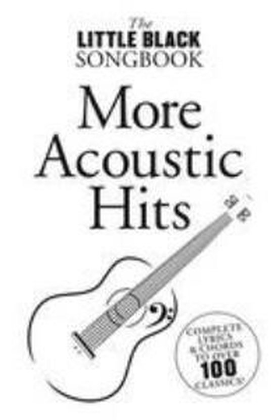 Little Black Songbook More Acoustic Hits - cover