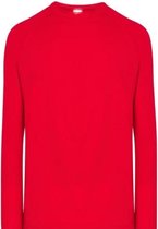 Thermisch T shirt kind lange mouwen | rood | YM | katoen | 15-16 jaar