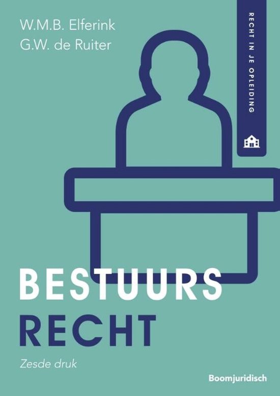 Recht in je opleiding - Bestuursrecht - cover
