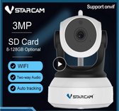 IP Camera 3MP Model is C24S 2020 Versie, Beveiligingscamera voor binnen, babyfoon
