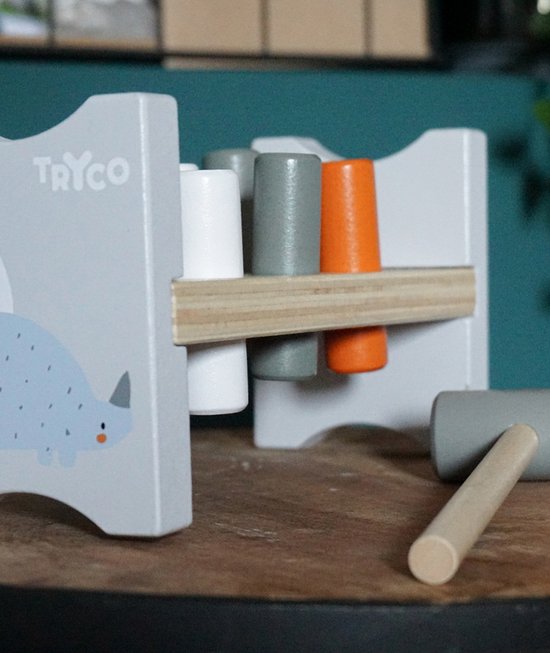 Tryco Baby Jeu du Marteau en Bois