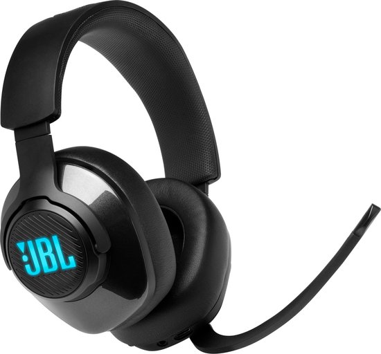 JBL Quantum 400 - USB Gaming Headset - Over-ear met Afneembare Microfoon - JBL Quantum Surround via Quantum Engine - RGB Verlichting - PC & PlayStation - Zwart