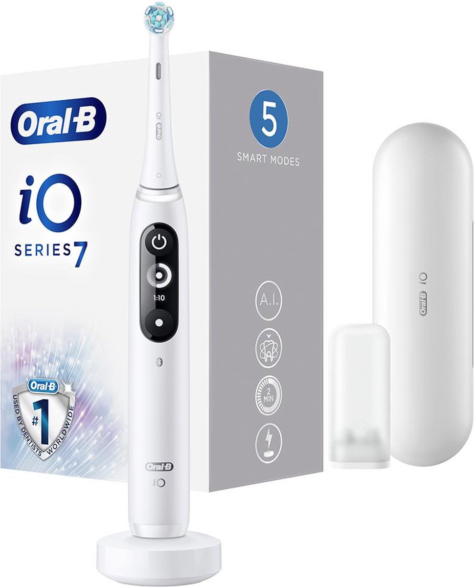 Oral-B iO 7N - Elektrische Tandenborstel - Wit