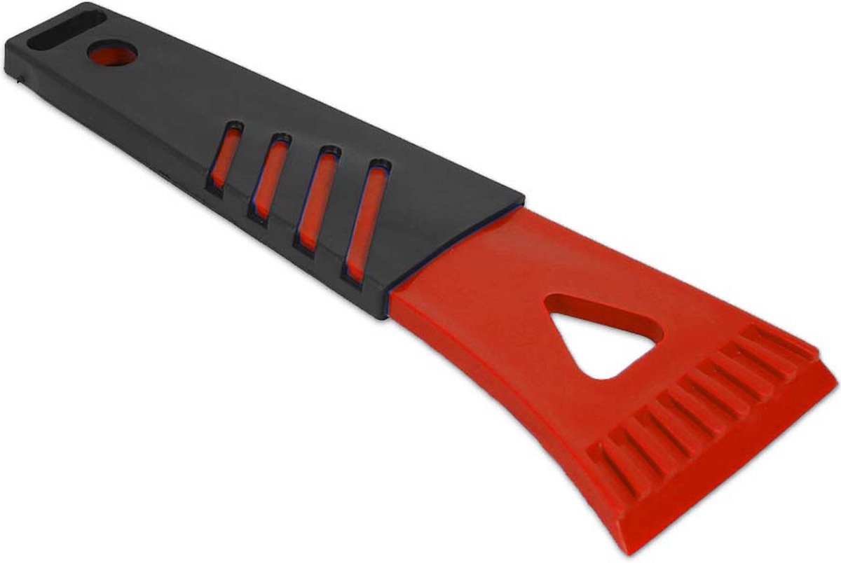 Ijskrabber auto - basic autokrabber - ruitenkrabber - rood
