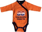 The Racing Store - Rompertje 'Ik ben een Formule 1 Fan' - Maat : 74/80