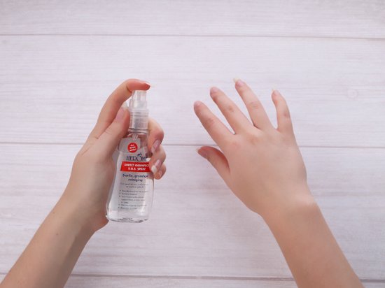 Herome Direct Desinfect Desinfecterende Spray - 80% Alcohol - voor het Desinfecteren van de Handen - 75ml