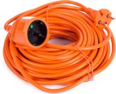 Bellson Verlengsnoer - Oranje - 20 Meter (2 x 1.0 mmÂ²)