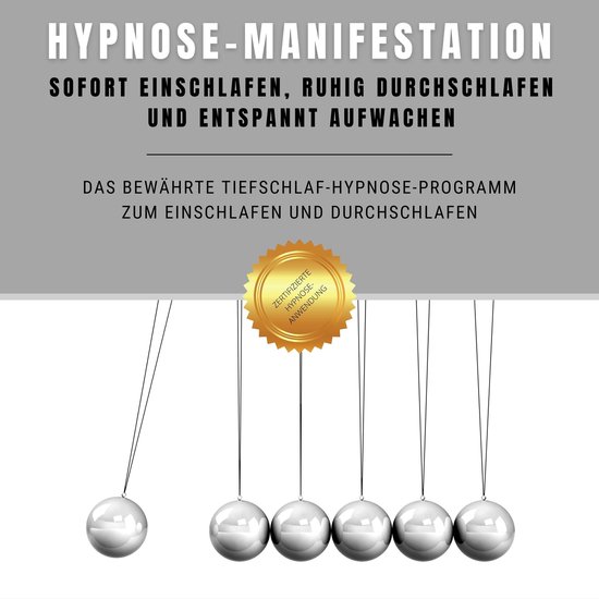 Hypnose-Manifestation: Bewährte Hypnose zum Einschlafen und ... - cover