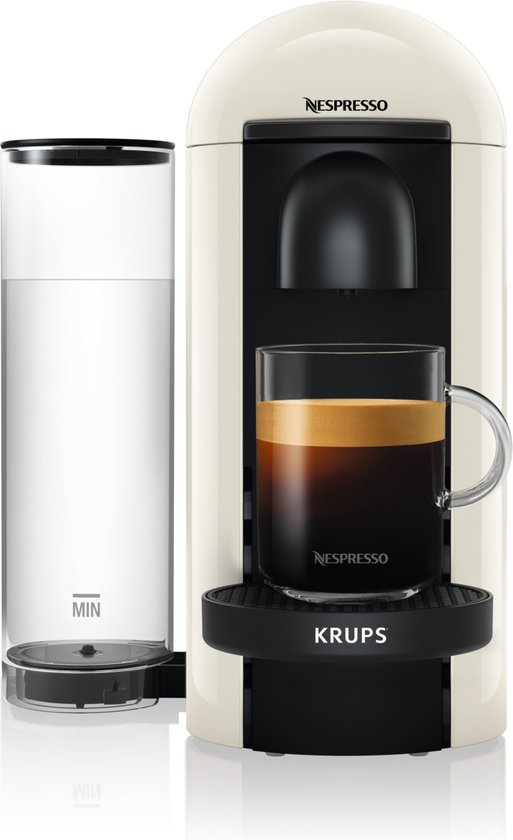 zuiden eindeloos Gesprekelijk Krups Nespresso Vertuo + XN9031 - Koffiecupmachine - Wit | bol.com
