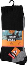 Apollo | Thermo sokken | Multi Zwart | 3-Pack | Maat 39/42 | Warme sokken | Thermosokken heren | Thermosokken dames