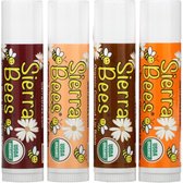 Sierra Bees, Organic Lip Balm Variety Pack, 4 Pack, .15 oz (4.25 g