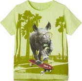 name it NMMFINNI SS TOP BOX Jongens T-Shirt - Maat 80