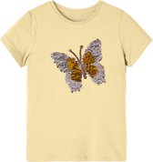 name it NKFDISTAR SS TOP Meisjes T-Shirt - Maat 134/140