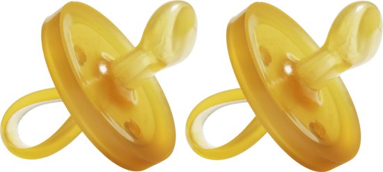 Product: Natursutten rubberen fopspeen - 12+ maanden - Rond Schild - Anatomische Tuit - 2 stuks, van het merk Natursutten