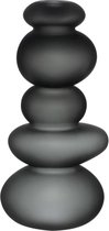Nude Cairn Kandelaar, 34,2cm smoked grijs