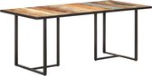 Decoways - Eettafel 180 cm massief gerecycled hout