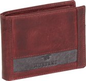 Mustang Bozen Leather Wallet Side Opening bruin