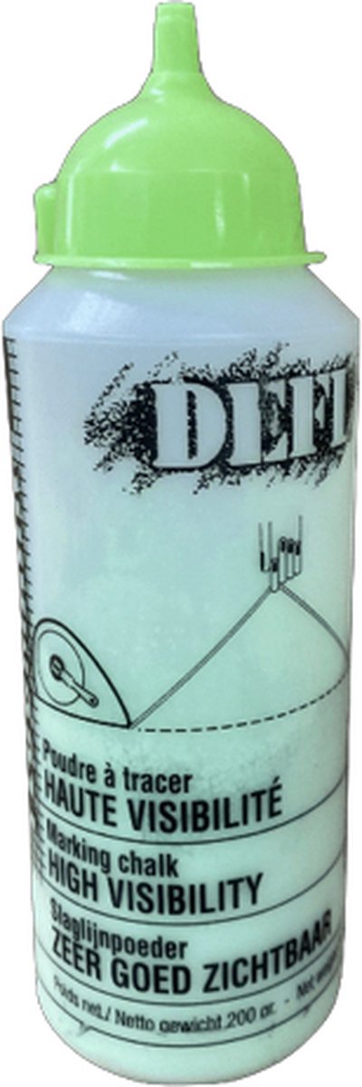 Defi Slaglijnpoeder fluor groen 200gr
