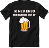 Ik Heb EHBO T-Shirt | Bier Kleding | Feest | Drank | Grappig Verjaardag Cadeau | - Zwart - L