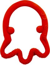 Lanco rubberen bijtspeeltje - Octopus - rood