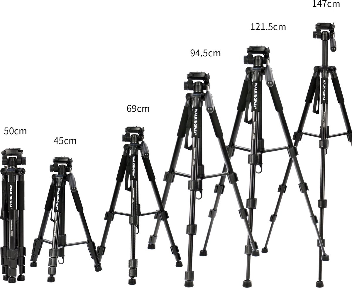 Lumier Statief voor Camera Universeel In Hoogte Verstelbaar