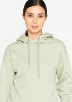 LOLALIZA Basic hoody - Khaki - Maat XS