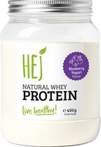 Natural Whey Protein (450g) Blueberry Yogurt