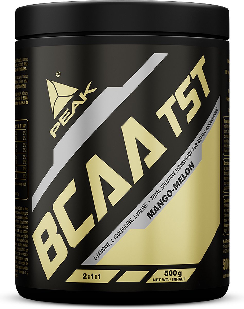 Goedkoopste Peak BCAA TST (500g) Mango Melon - Aminozuren - BCAA