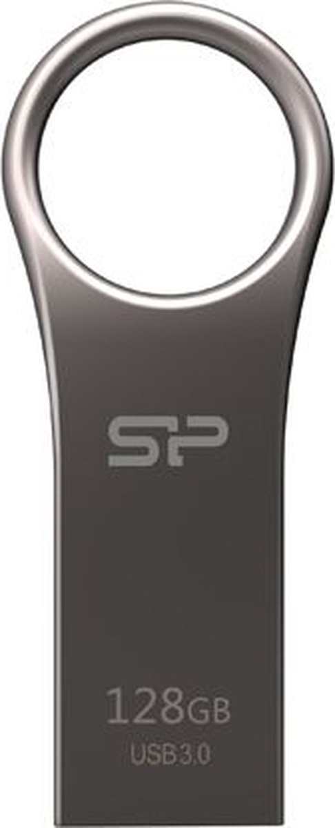 Silicon Power Jewel J80 USB 3.0 USB stick - 128GB - Titanium