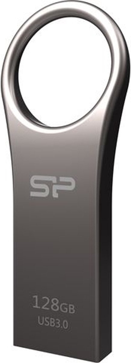 Silicon Power Jewel J80 USB 3.0 USB stick - 128GB - Titanium