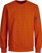 JACK&JONES CORE JCOLOGAN AOP SWEAT CREW NECK Heren Trui - Maat S